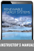 Instructor Manual for Renewable Energy Systems 1st Edition by David M. Buchla