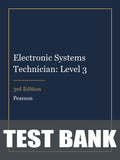 Test Bank for Electronic Systems Technician: Level 3 3rd Edition