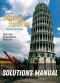 Solutions Manual for Geotechnical Engineering: Principles & Practices 2nd Edition by Donald P. Coduto