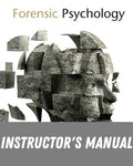 Instructor Manual for Forensic Psychology 1st Edition by Jack Kitaeff
