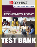 Test Bank for Issues in Economics Today 10th Edition by Robert Guell