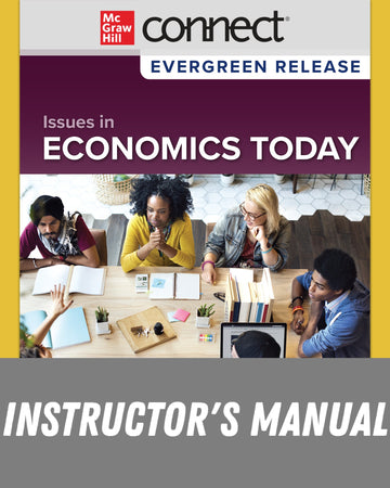 Instructor Manual for Issues in Economics Today 10th Edition by Robert Guell
