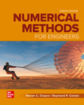 Instructor Manual for Numerical Methods for Engineers, 8th Edition, 2021 8th Edition by Steven C. Chapra