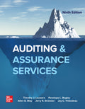 Test Bank for Auditing & Assurance Services 9th Edition by Timothy J. Louwers