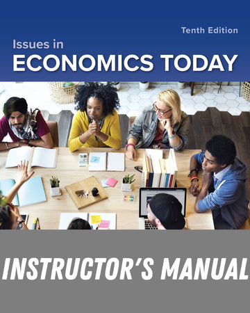 Instructor Manual for Issues in Economics Today 10th Edition by Robert Guell