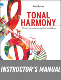 Instructor Manual for Tonal Harmony, 9th Edition, 2024 9th Edition by Stefan Kostka