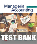Test Bank for Managerial Accounting 5th Edition