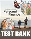 Test Bank for Personal Finance 14th Edition