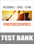 Test Bank for Macroeconomics 22nd Edition