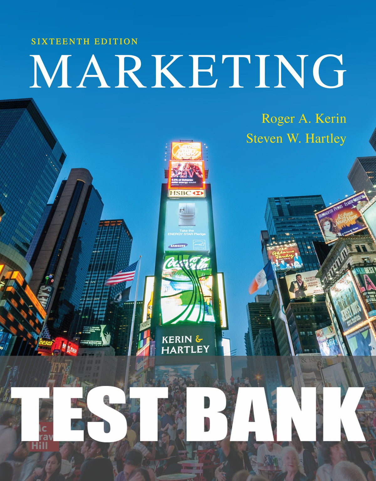 Test Bank for Marketing 16th Edition
