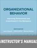 Instructor Manual for Organizational Behavior 8th Edition
