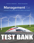 Test Bank for Management: Leading & Collaborating in a Competitive World 15th Edition