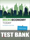 Test Bank for The Micro Economy Today 16th Edition
