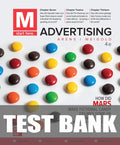 Test Bank for M: Advertising 4th Edition