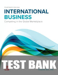 Test Bank for International Business 14th Edition