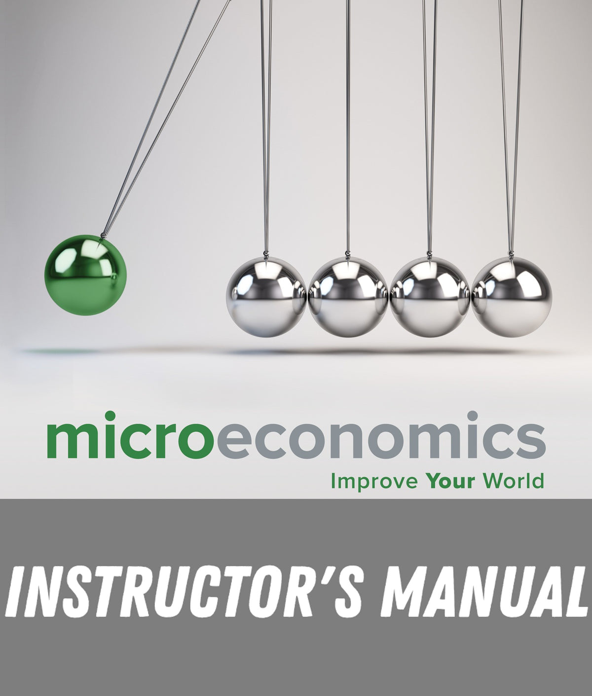 Instructor Manual for Microeconomics 3rd Edition