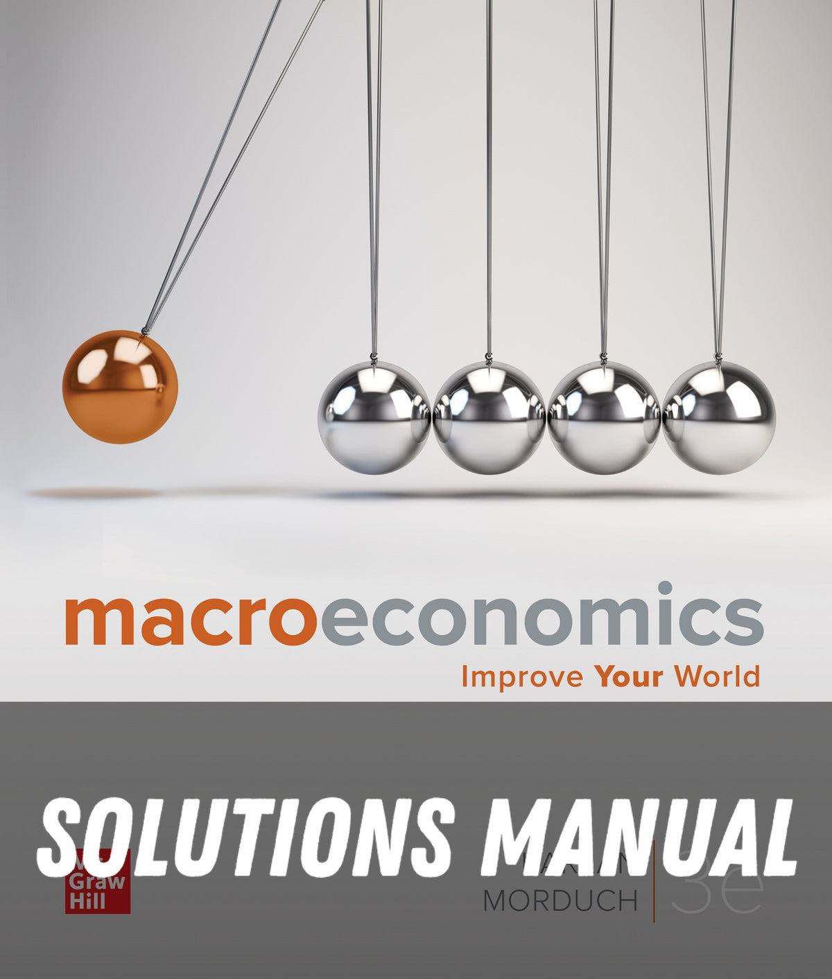 Solutions Manual for Macroeconomics 3rd Edition