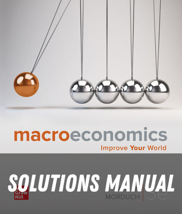Solutions Manual for Macroeconomics 3rd Edition