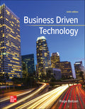 Instructor Manual for Business Driven Technology 9th 9th Edition
