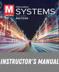 Instructor Manual for M: Information Systems 6th Edition