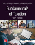 Test Bank for Fundamentals of Taxation 2022, 15th Edition