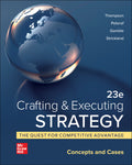 Test Bank for Crafting & Executing Strategy: Concepts and Cases 23rd Edition