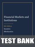 Test Bank for Financial Markets and Institutions 8th Edition