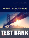 Test Bank for Managerial Accounting 12th Edition