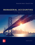 Instructor Manual for Managerial Accounting 12th Edition