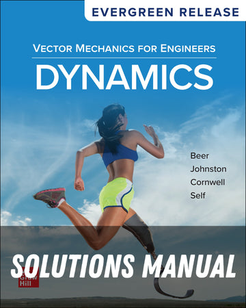 Solutions Manual for Vector Mechanics for Engineers: Dynamics by Ferdinand P. Beer