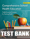Test Bank for Comprehensive School Health Education 9th Edition by Linda Meeks