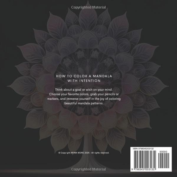 44 Relaxing Art Plants Mandalas:: the Mindfulness & Meditation Colouring Book for Adults - Stress Relief Edition (44 Relaxing Art Mandalas)