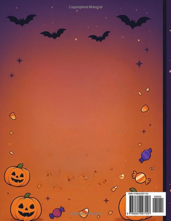 Cami & Emi Cute & Creepy Halloween Coloring Book