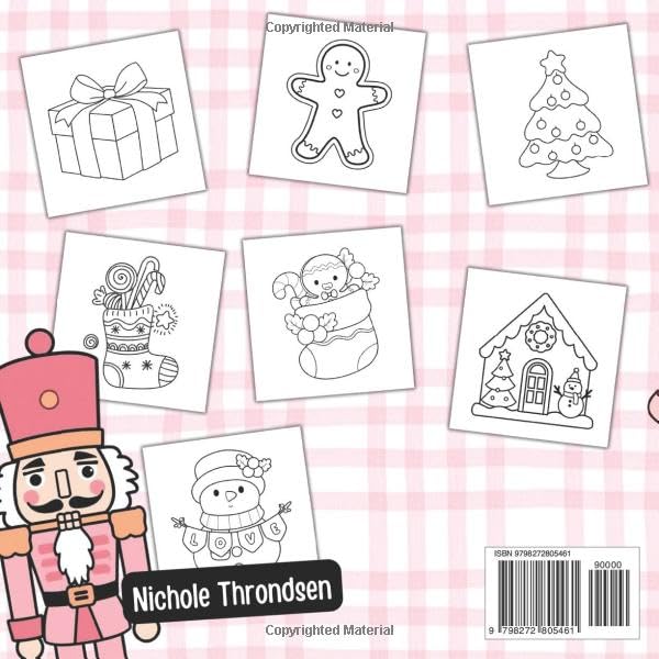 Cozy, Coco & Christmas: Bold and Easy Cute Holiday Coloring Book with Cozy Christmas Designs, Cocoa Mugs, and Nutcracker Scenes