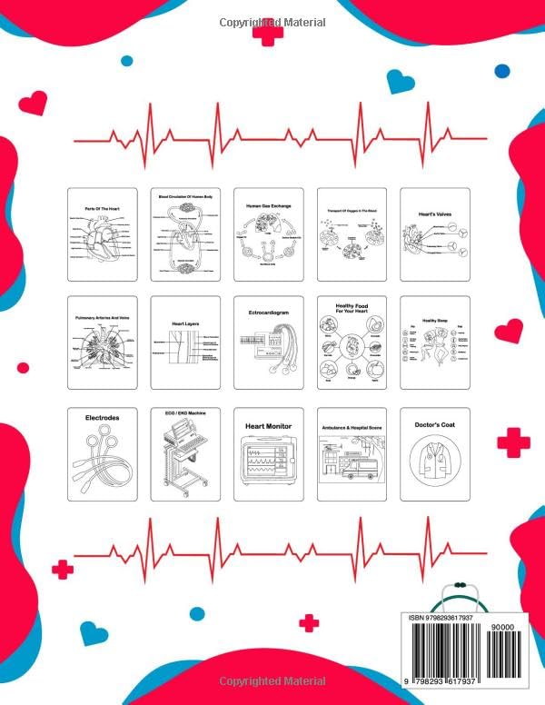Cardiology Coloring Book for Kids: This Would Be Great For Kids Who Want To Learn About Cardiology.