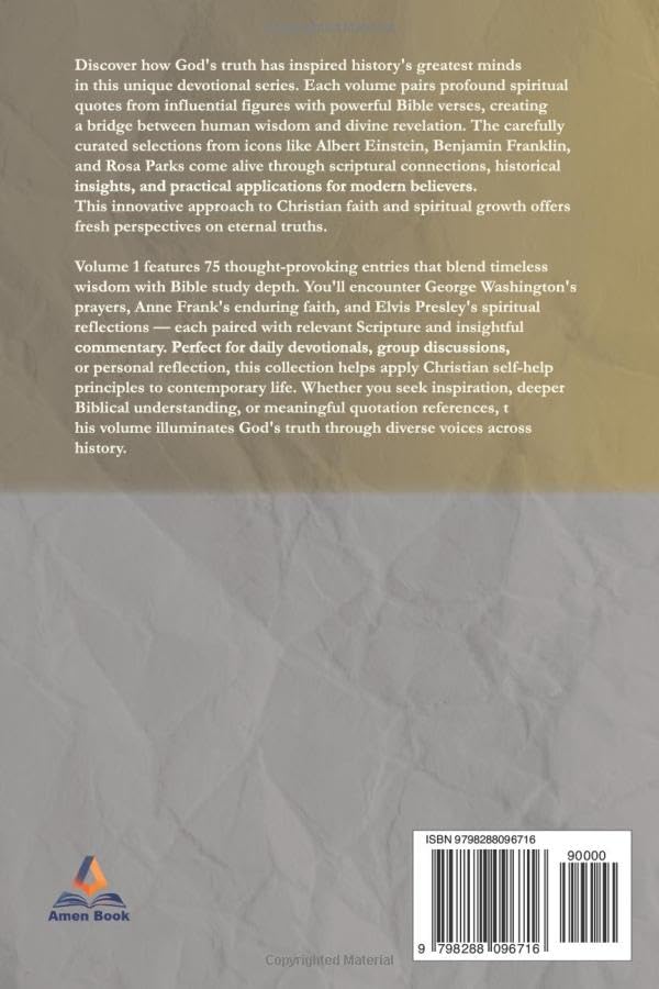 75 God Quotes Timeless Wisdom: Life-Changing Bible Verses and Sayings from Famous People – For Christian Faith and Spiritual Self-Help