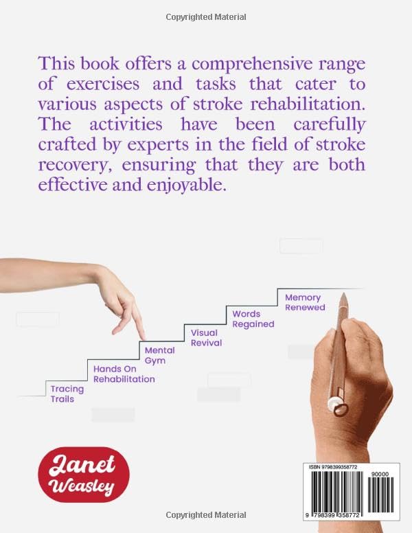 Stroke Warriors Cognitive Comeback: Large Print Brain Injury and Global Aphasia Rehabilitation Activity Book Solutions Included