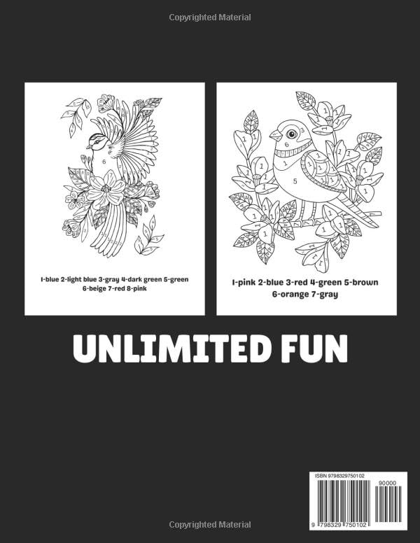 101 Large Print Color By Number Coloring Book For Senior: New 50 Designs Large Print Color By Number Coloring Book For Adult