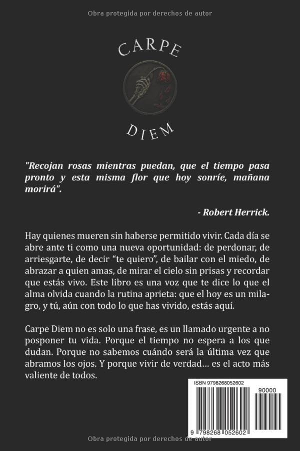 Carpe Diem: Aprovecha el Presente (Instantes Eternos: Colección Tempus.)