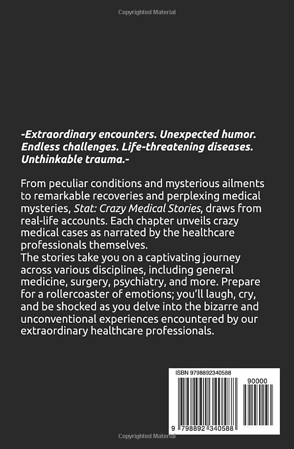Stat: Crazy Medical Stories: Volume 19