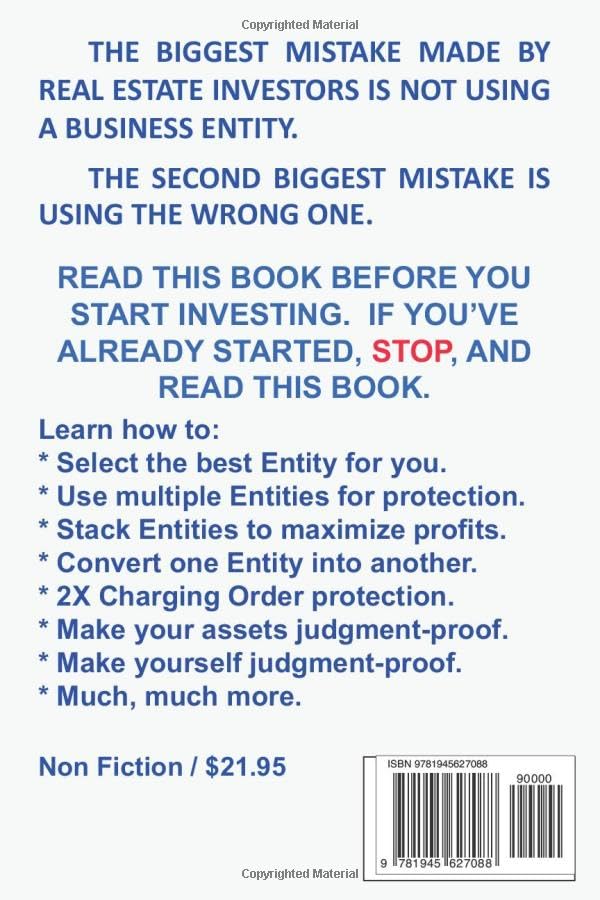 Your Best Business Entity For Real Estate Investing: LLC, S Corp, C Corp, Partnership, or DBA?