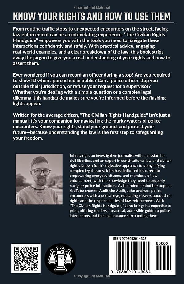 The Civilian Rights Handguide: A Citizen's Guide to Navigating Police Encounters