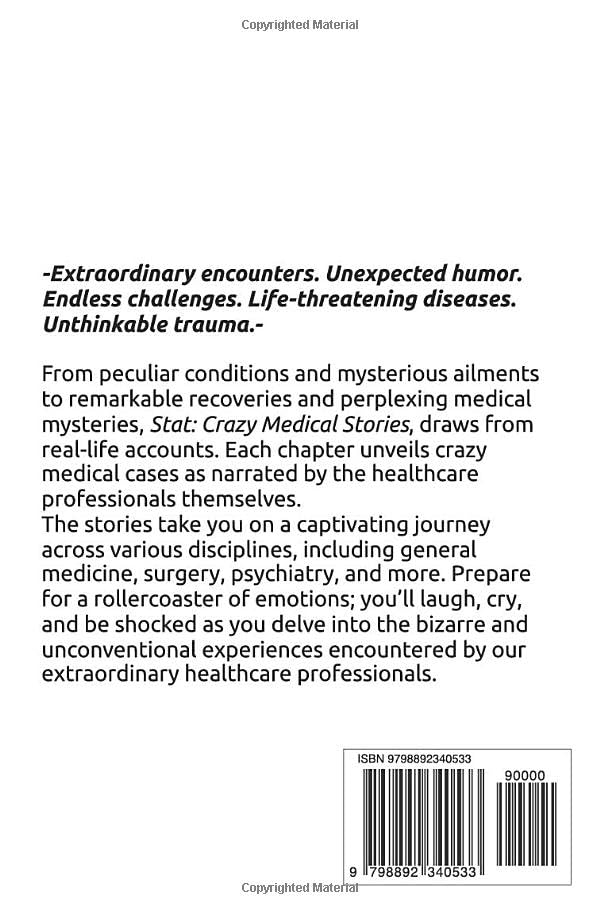 Stat: Crazy Medical Stories: Volume 18