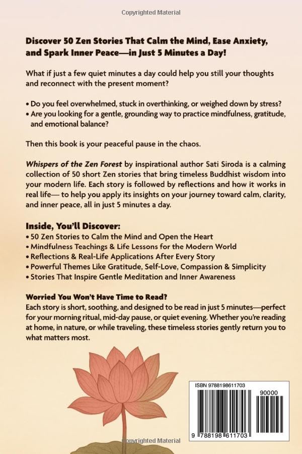 Whispers of the Zen Forest: Master Mindfulness, Meditation, and Positive Thinking with Short Zen Stories to Relieve Stress, Overcome Anxiet