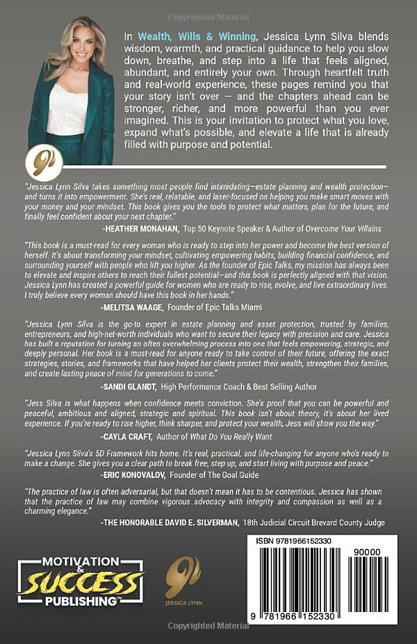 Wealth, Wills & Winning: Build Wealth, Protect Legacy, Live on Purpose