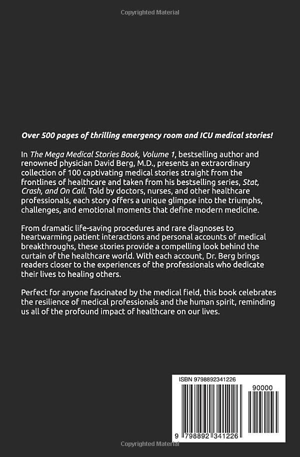 The Mega Medical Stories Book: Volume 1