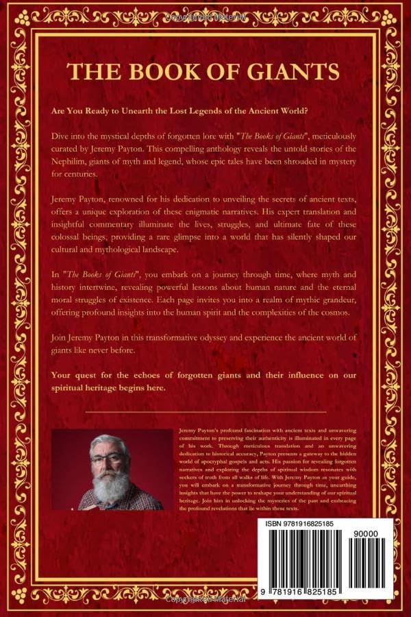 The Book of Giants: The Secret History in the Dead Sea Scrolls about Fallen Angels and Their Offspring. Exploring the Nephilim, Manichean,