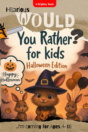 Would You Rather? Halloween Edition -for Kids: 200+ Hilarious And Spooky Halloween Related Questions For Family Games Night