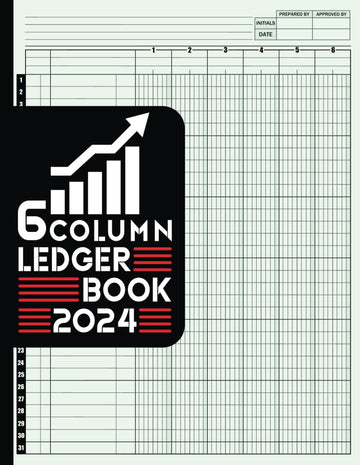 6 Column Ledger Book: Elevate Your Financial Mastery with Our Accounting Ledger Journal