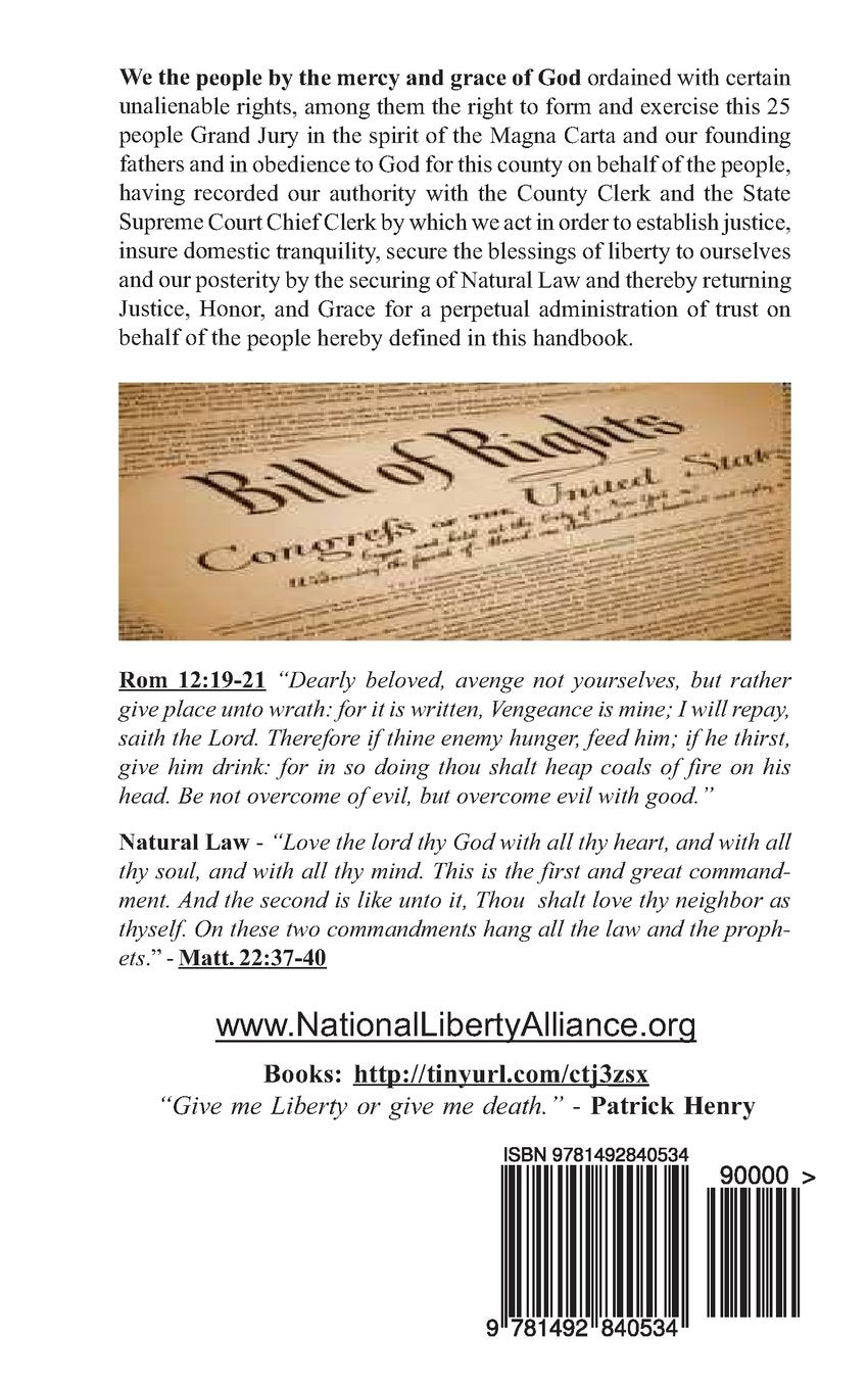 Common Law Handbook: For Juror's, Sheriff's, Bailiff's, and Justice's